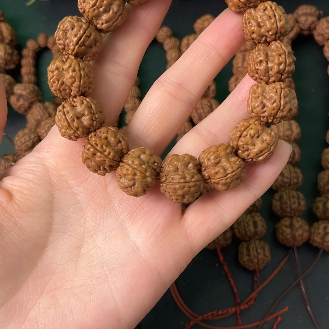 放***夏金刚菩提把件帝王花