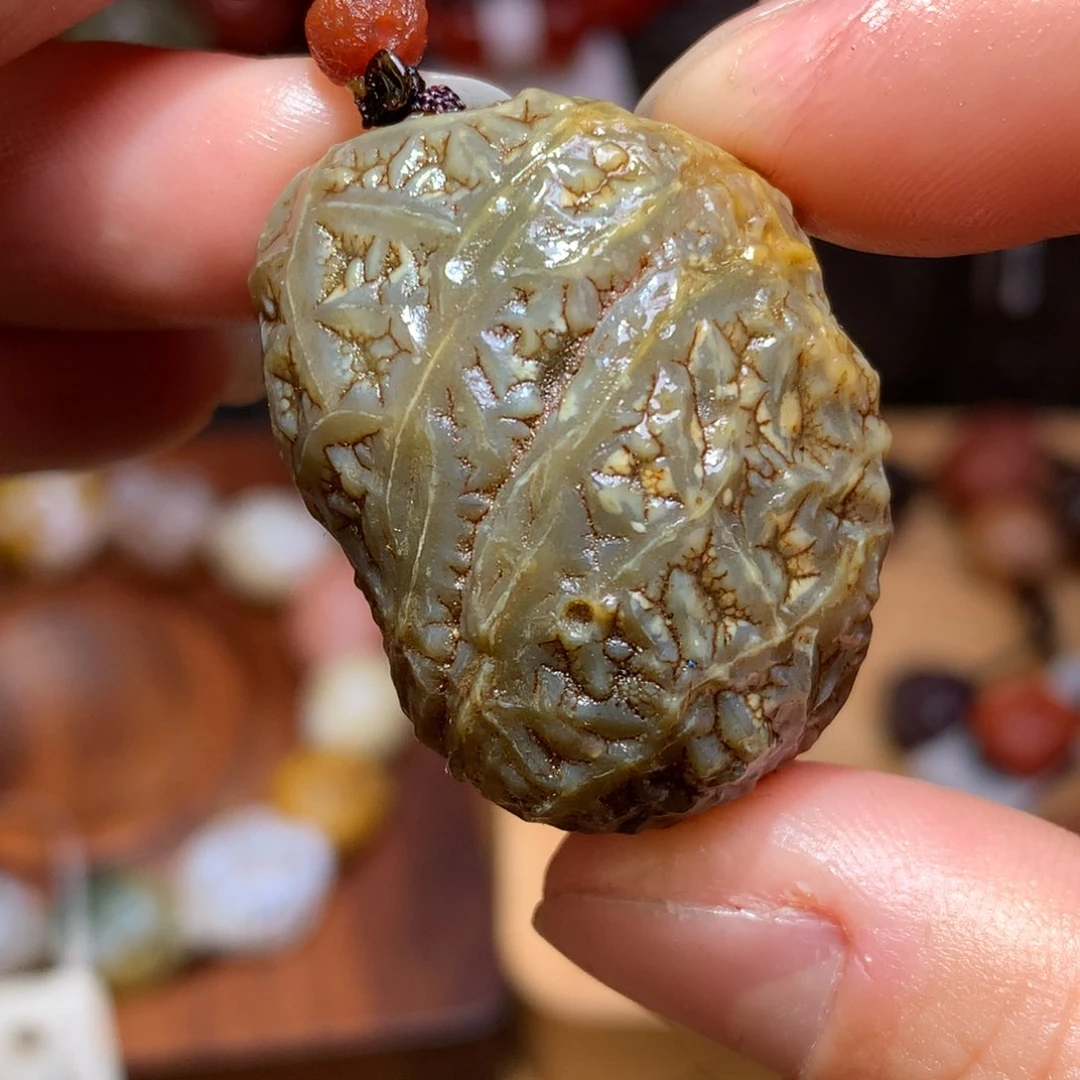 未镶嵌玛瑙/玉髓珠宝半成品