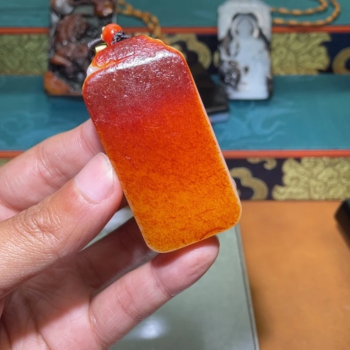 和田玉未镶嵌颈饰J