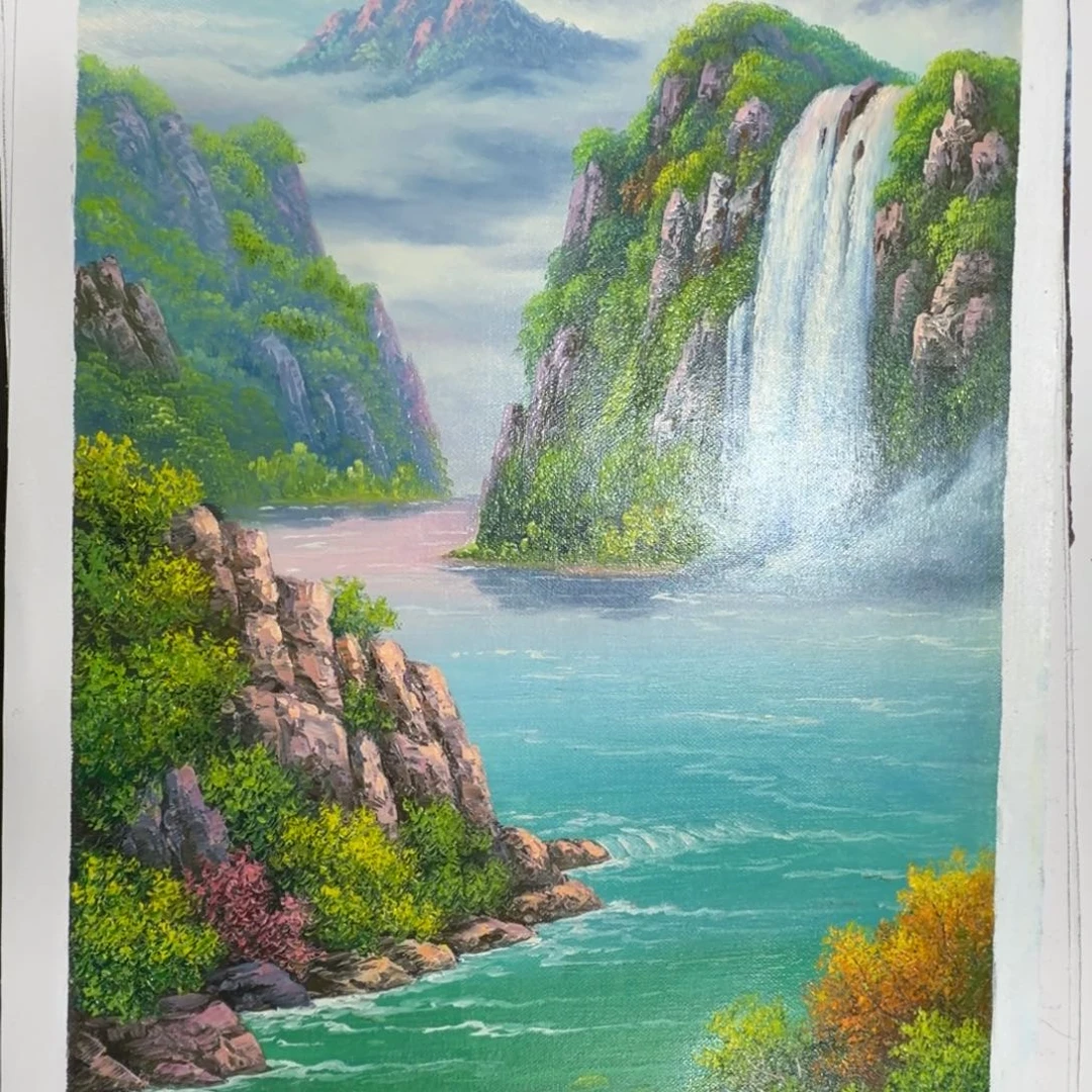 油画加油加油努力加油努力