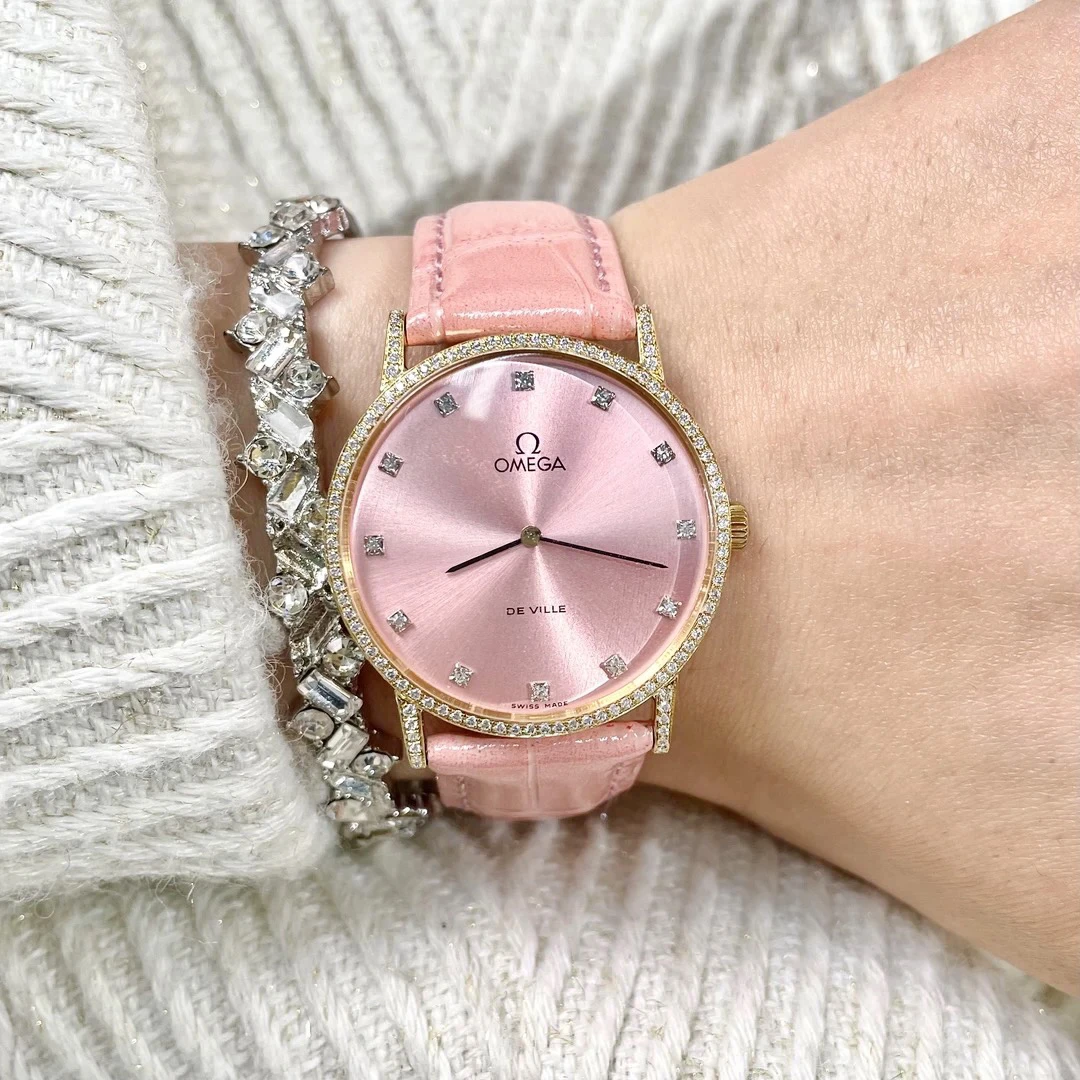 95新 Omega/欧米茄 蝶飞/手动机械/OM781/32盘