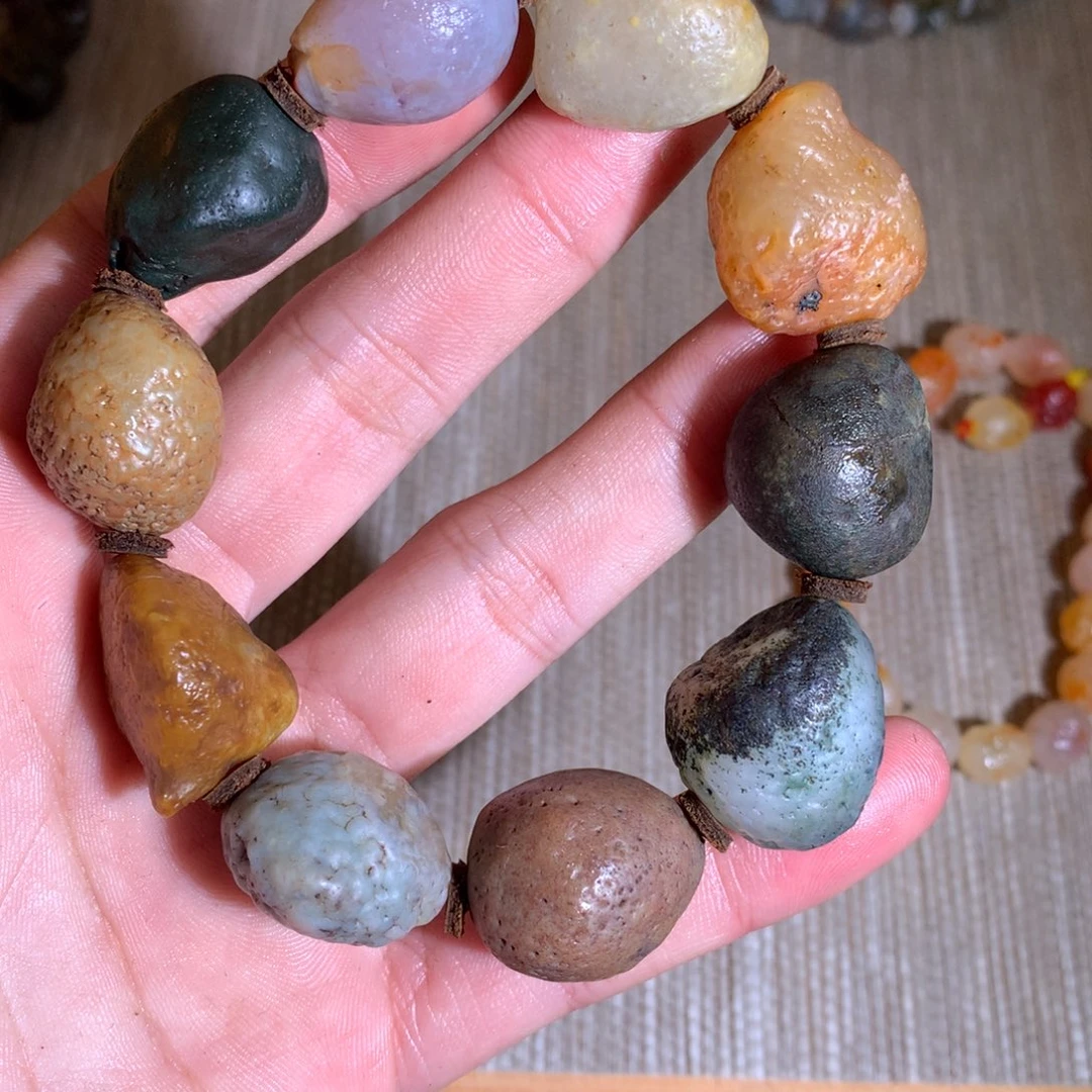 玛瑙/玉髓未镶嵌手链