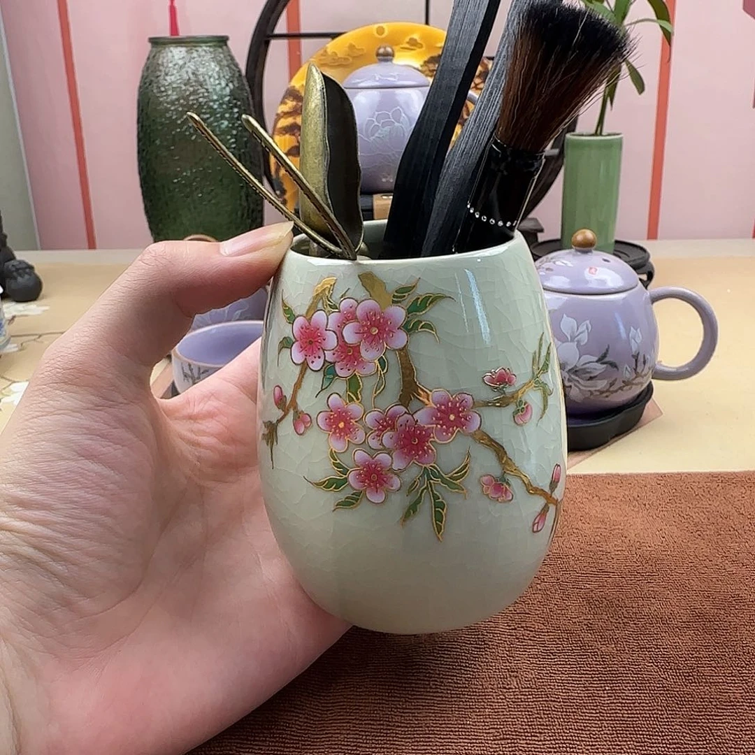 汝窑开片六君子和光辉的