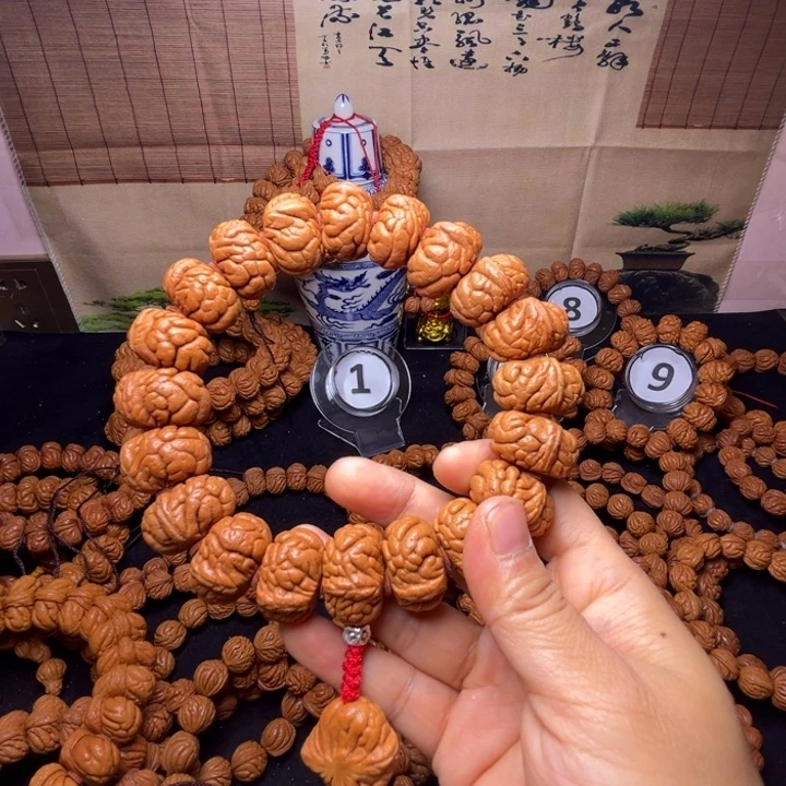 成***才桃核手串霸王龙手持