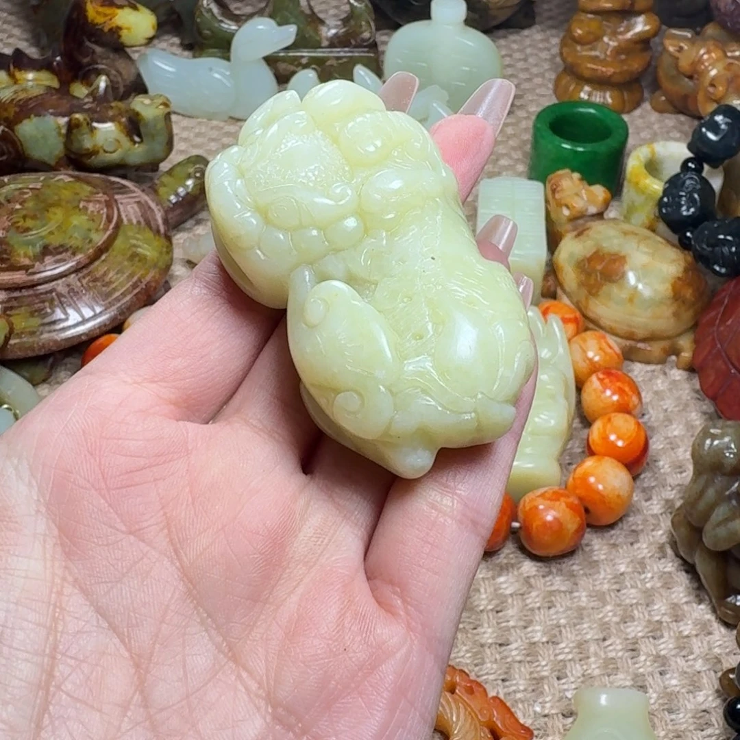 白玉菩提吊坠挂件