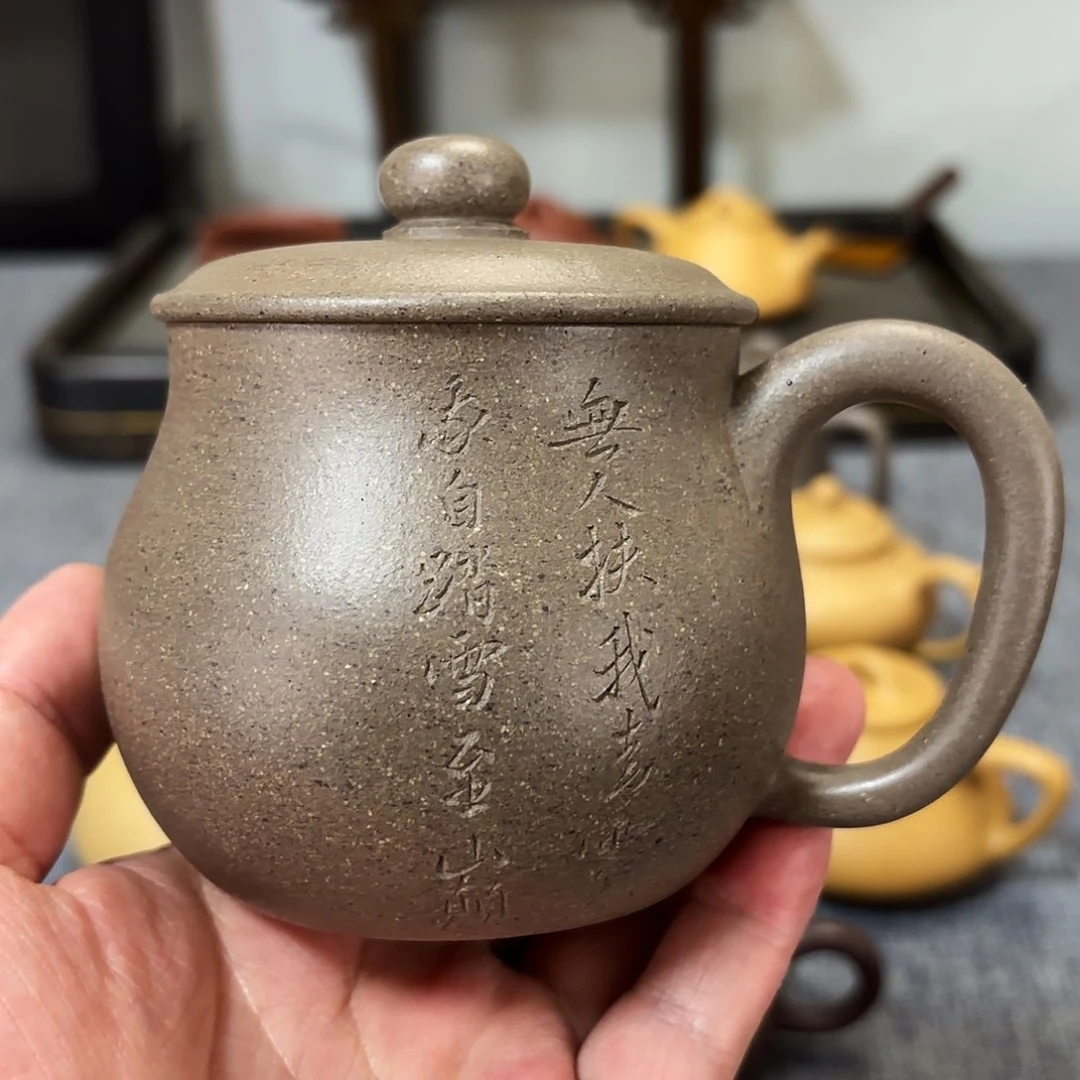 茶壶紫砂有****ʸ全手工盖杯