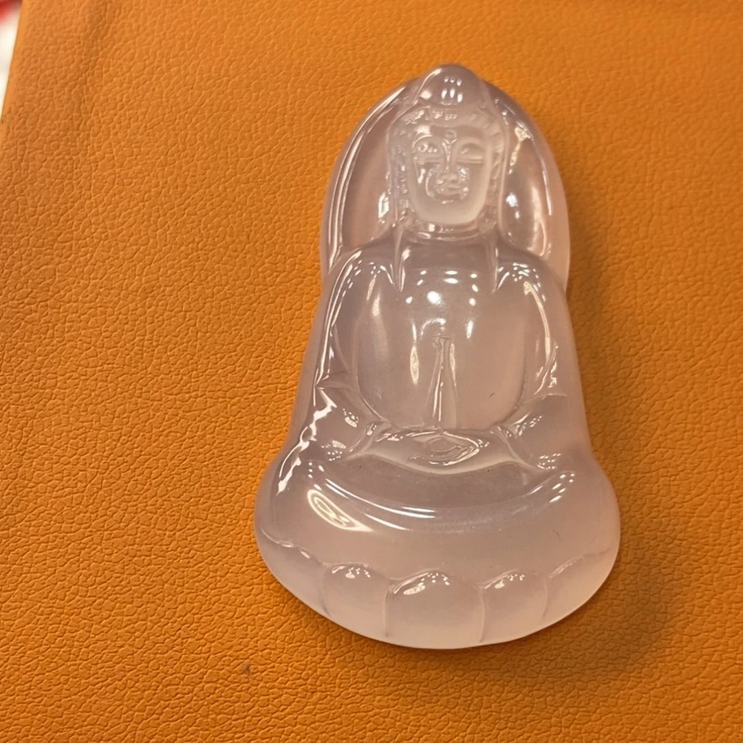 石英质玉未镶嵌吊坠(赠链)