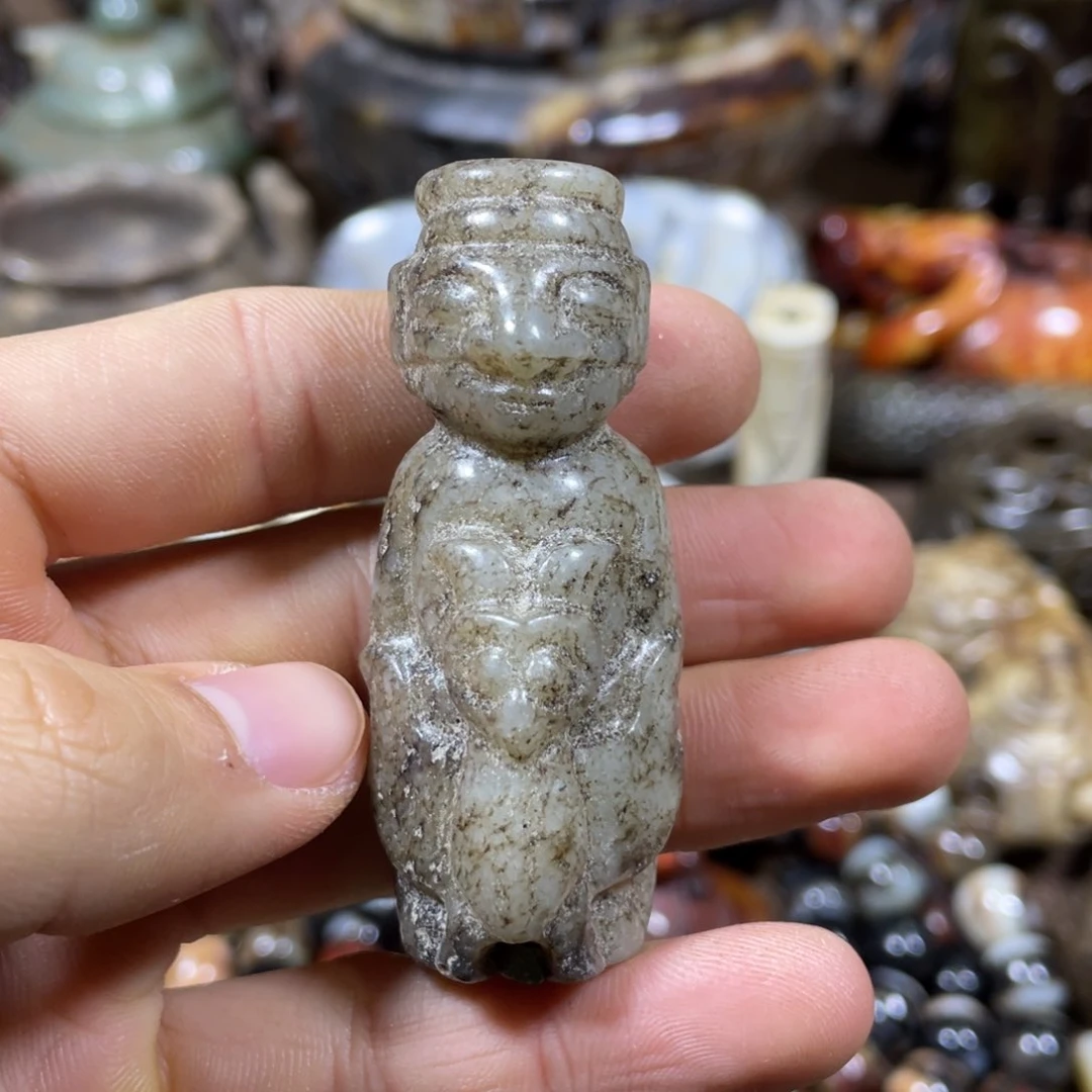 和田玉吊坠(不含链)未镶嵌