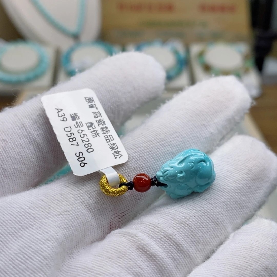 绿松石珠宝奇石未镶嵌