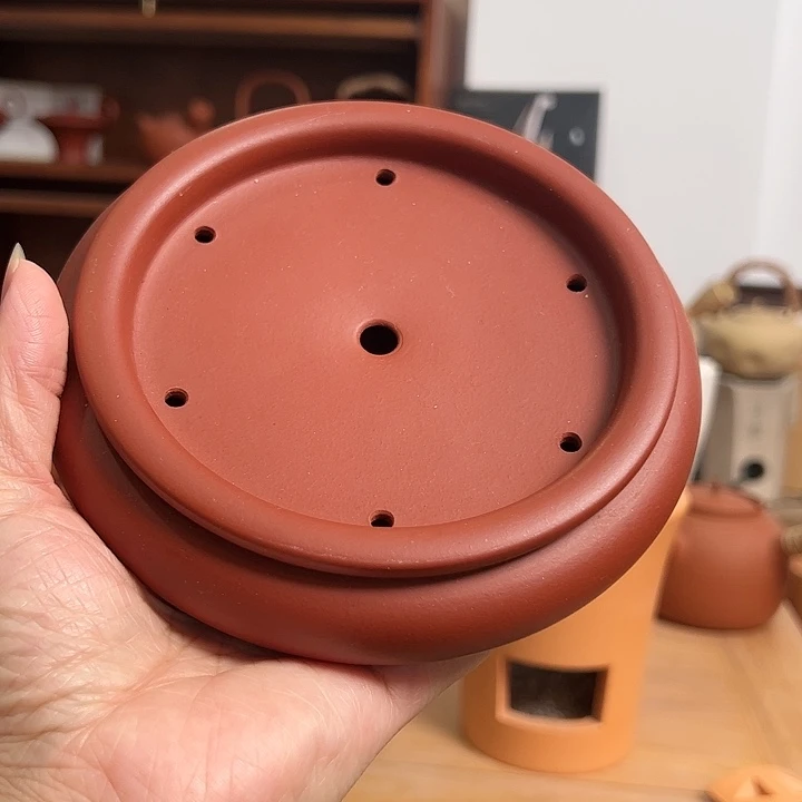 【闪购商品】朱泥壶承大约15c m