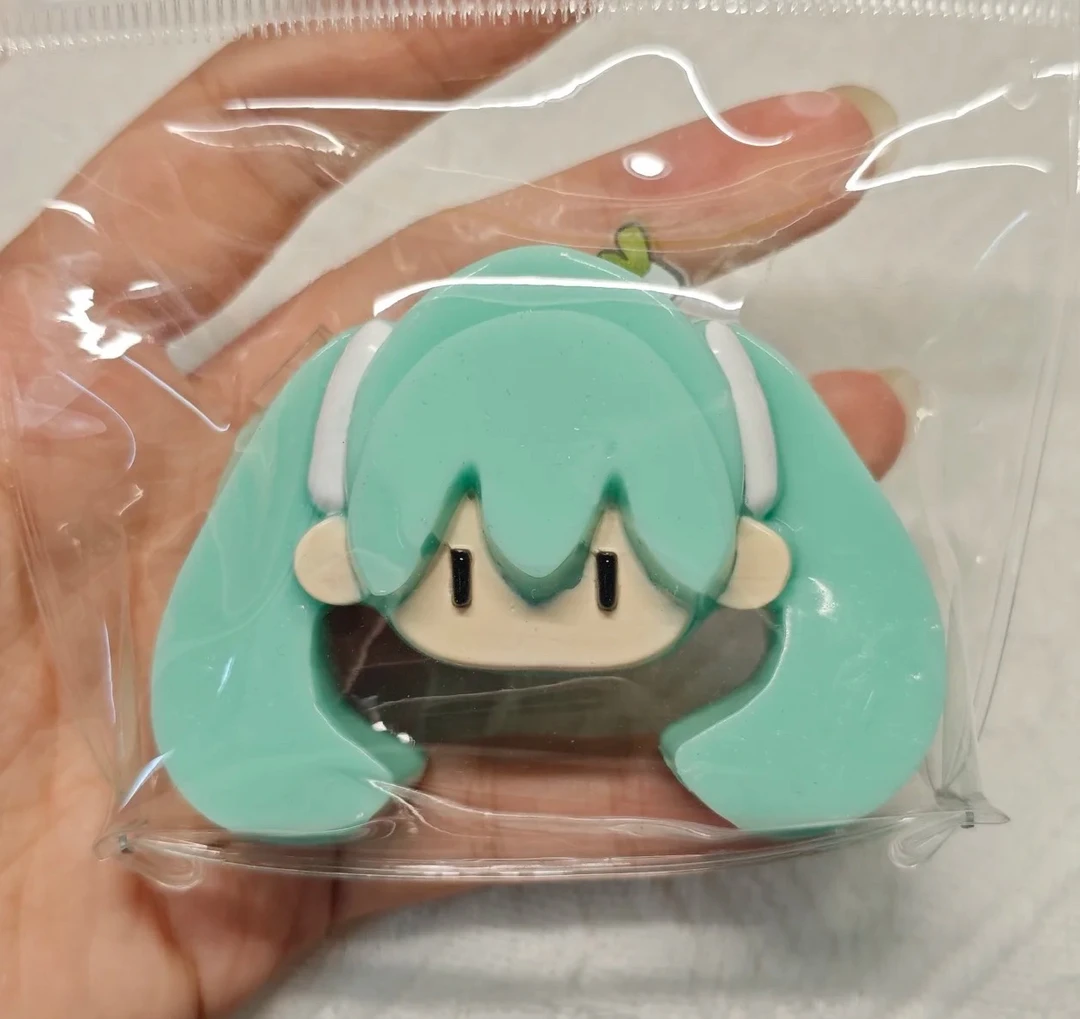 初音未来 食品级硅胶玩具 手工制作摆件 礼物