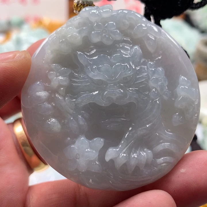 颈饰未镶嵌翡翠保真天然a过翡翠