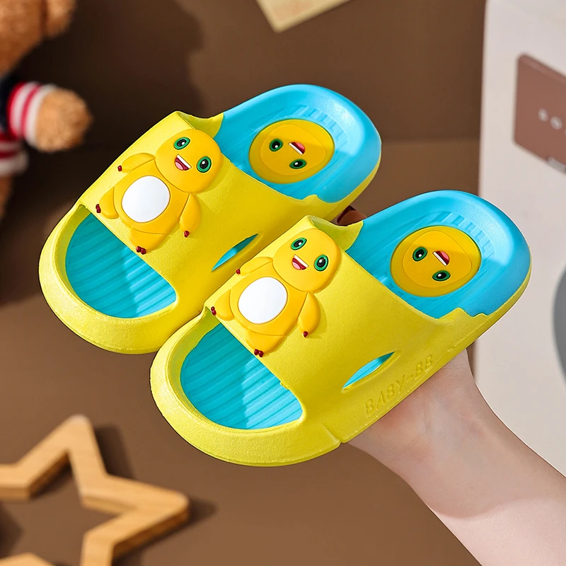 奶龙拖鞋男夏季新款男童凉拖鞋男宝居家室内外防滑拖鞋小童女童