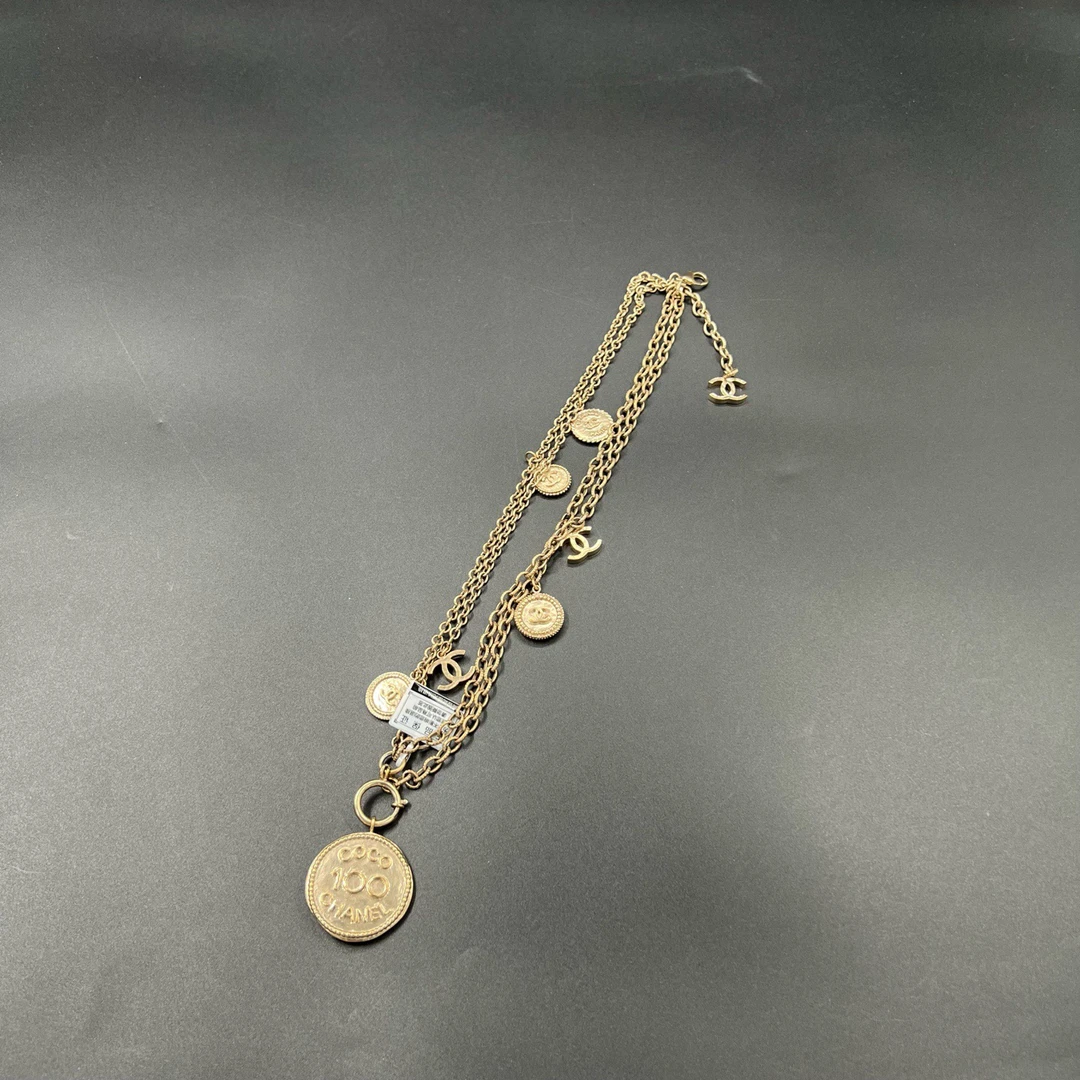 99新 Chanel/香奈儿 jp1231 100周年限定 岩溶项链05547