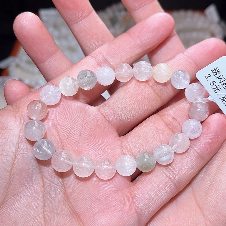 水晶手链未镶嵌346号主图手串  9+