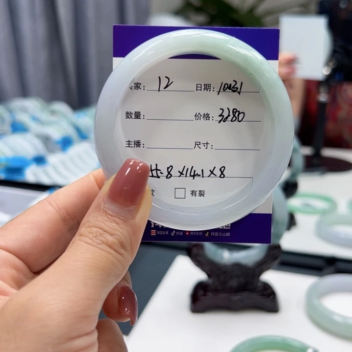 翡翠未镶嵌手镯12