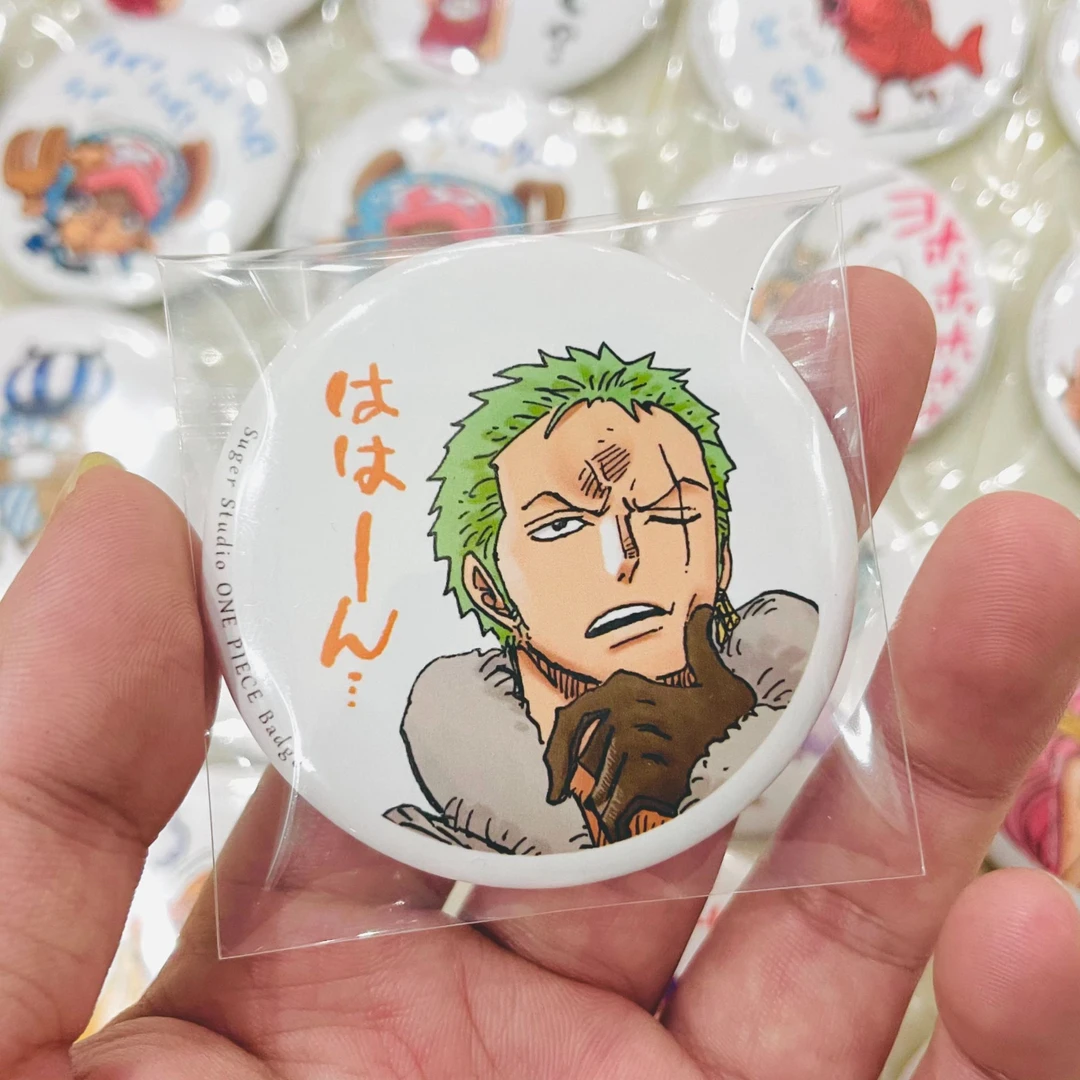 【白糖工作室】二创海贼王搞怪可爱表情包吧唧