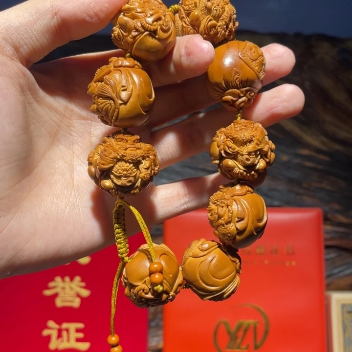 邱***鉎核桃手串/手链钟馗2.7