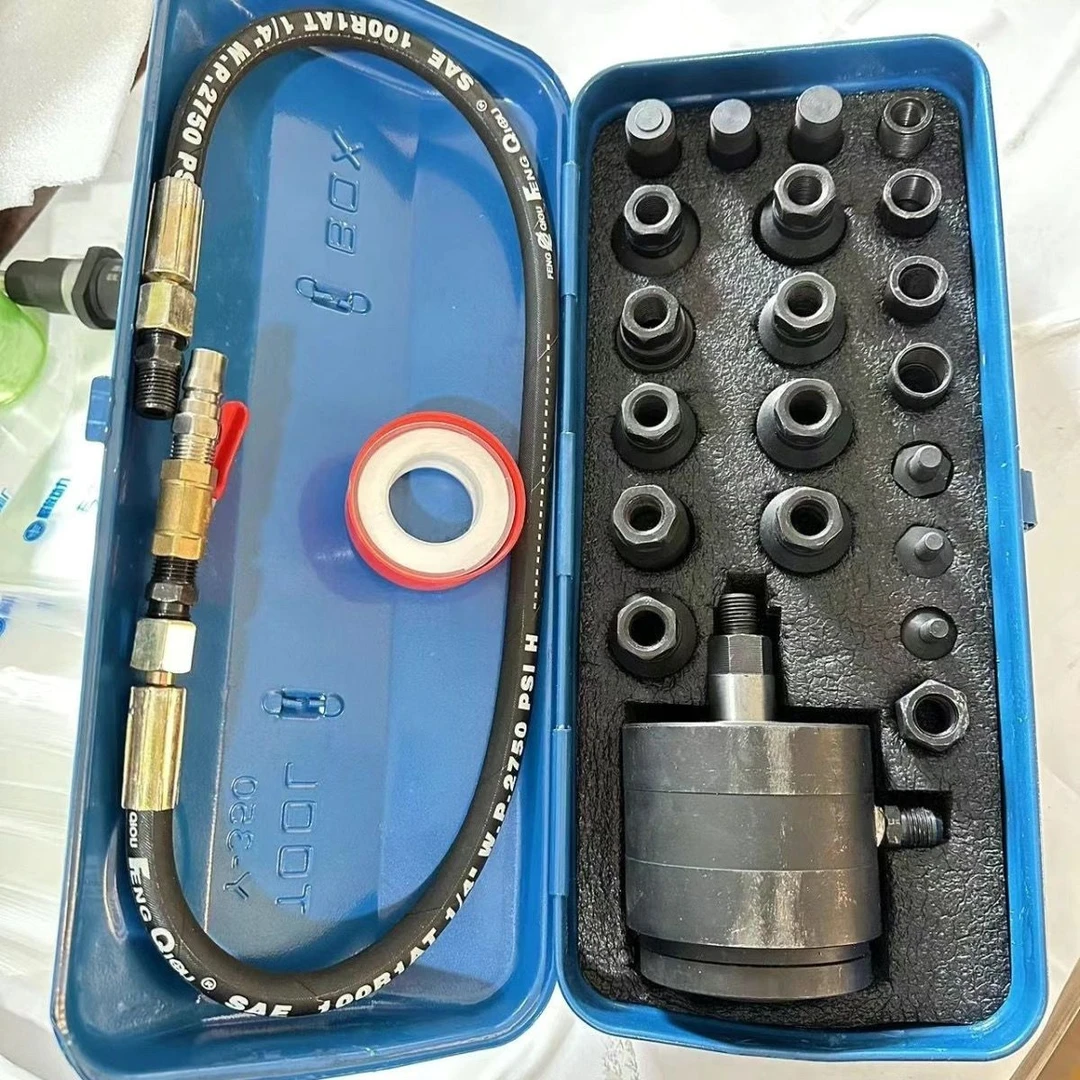 新款气动喷油器拉马工具 喷油器拆卸拉马油嘴拉拔工具气动拉锤