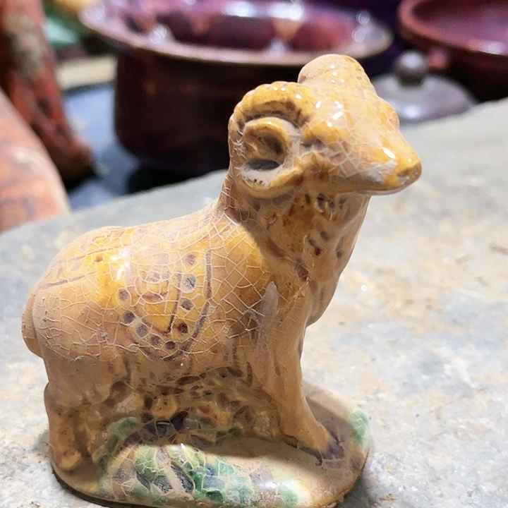 瓦当摆件摆件茶桌茶台陶瓷