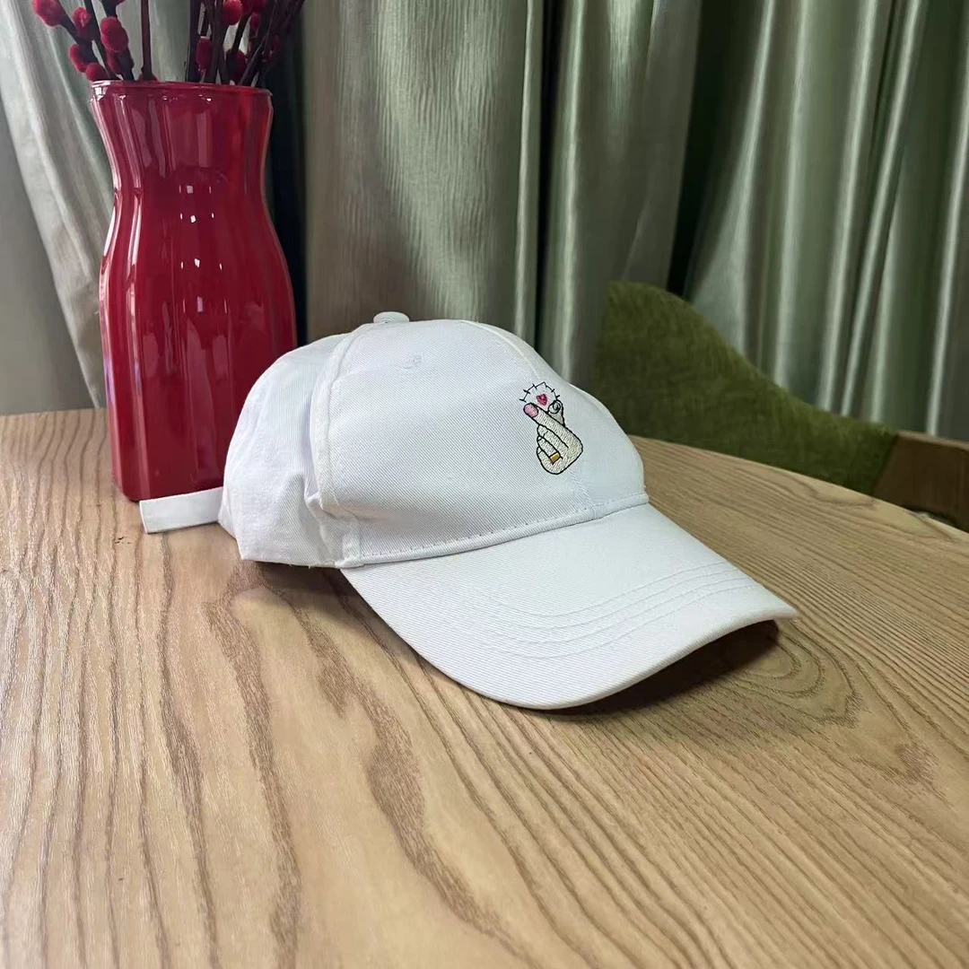 F788皇厚 韩版刺绣潮流棒球帽鸭舌帽春夏遮阳帽子显脸小休闲透气