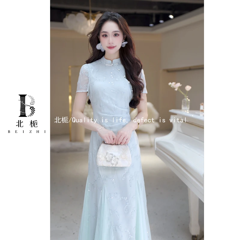 新款国风重工连衣裙 814245