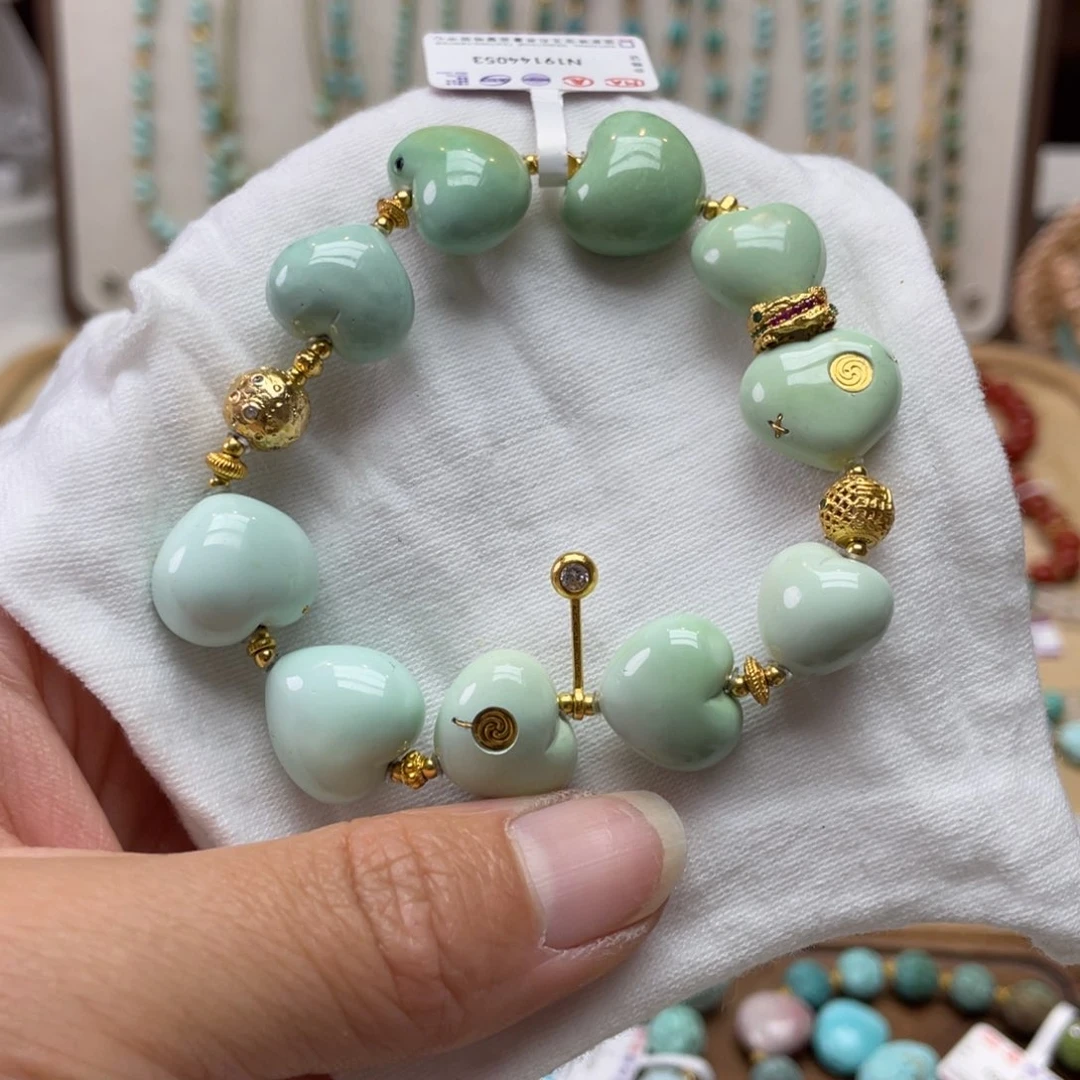 绿松石手链银S925镶嵌