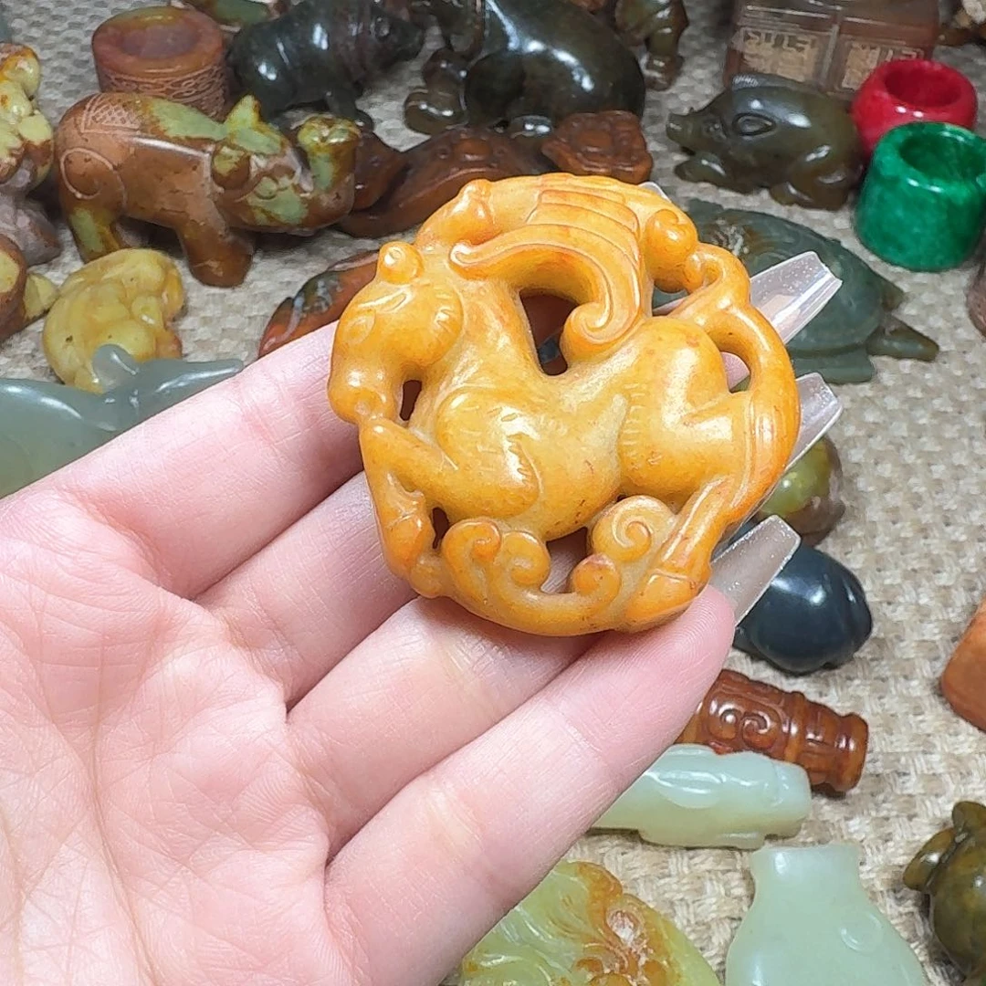 白玉菩提吊坠挂件