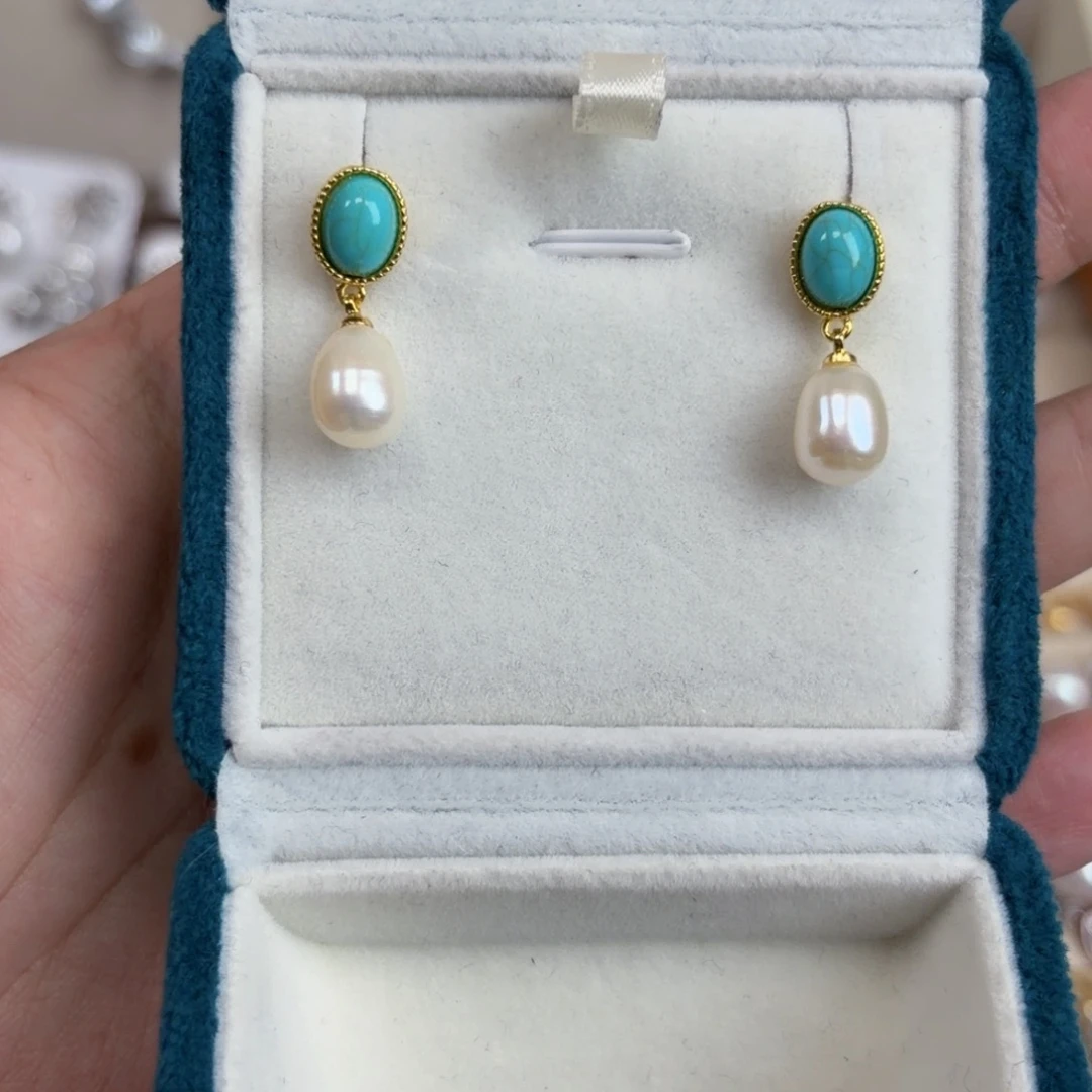 淡水珍珠未镶嵌耳钉