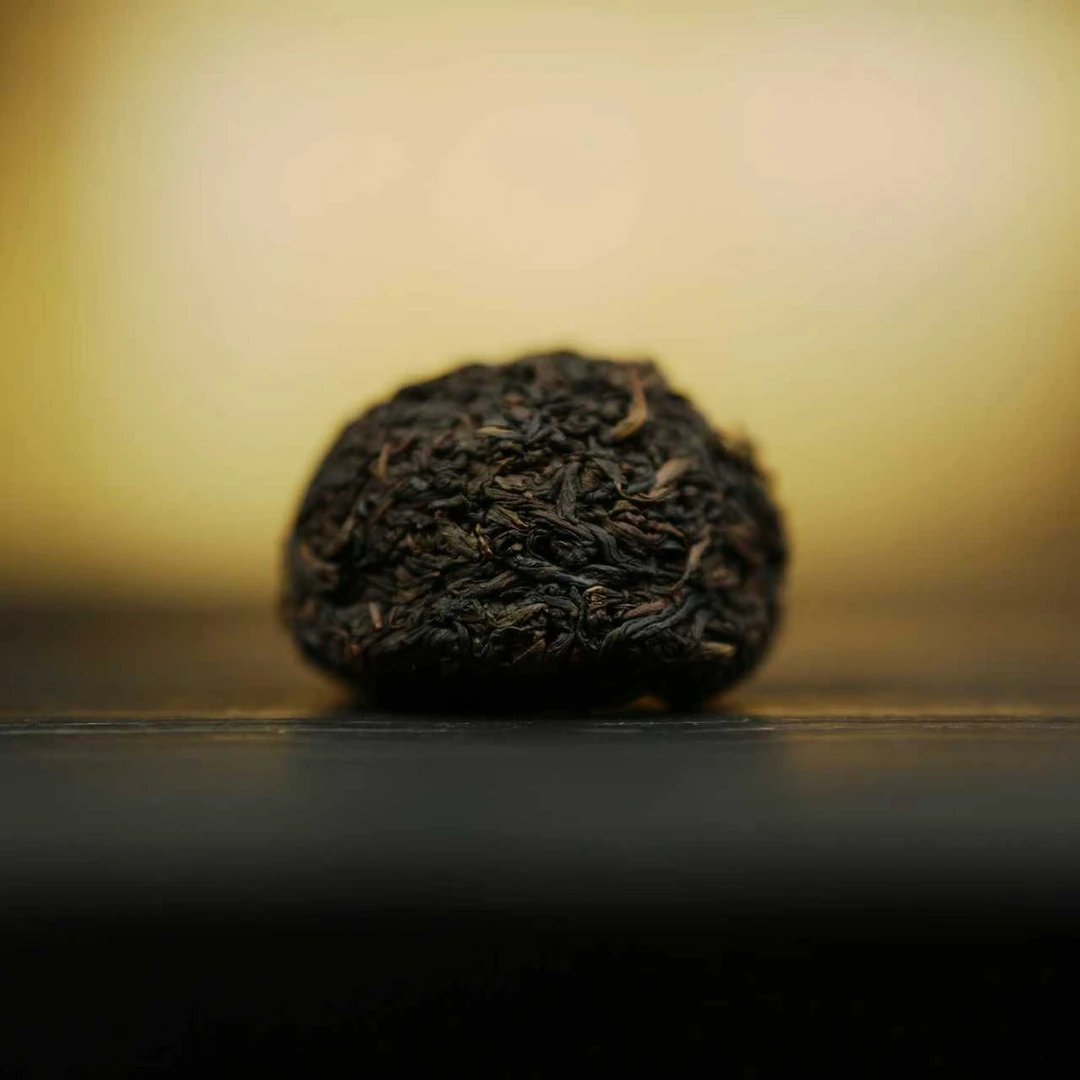 观一茶堂|5沱偏远可拍·2016年安化黑茶梅山手捏沱60g正装试喝一泡