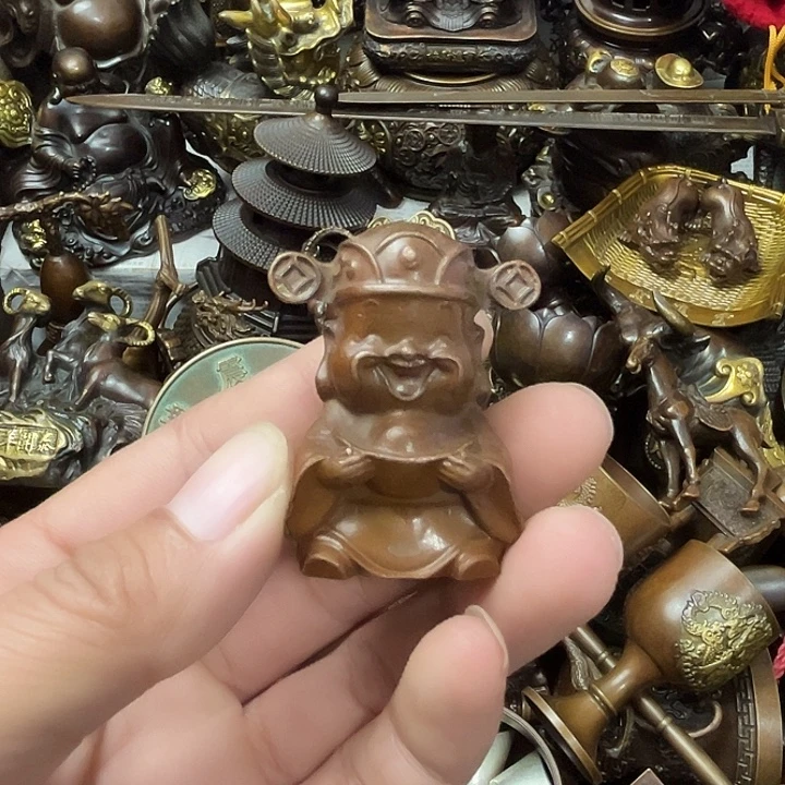 顺顺利利，铜器摆件