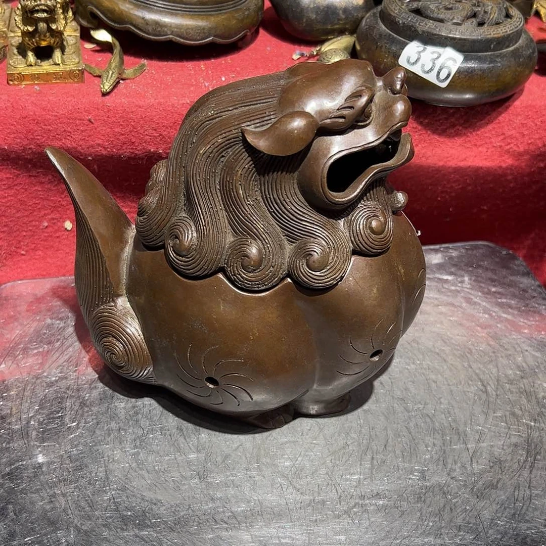 微瑕疵黄铜摆件工艺品