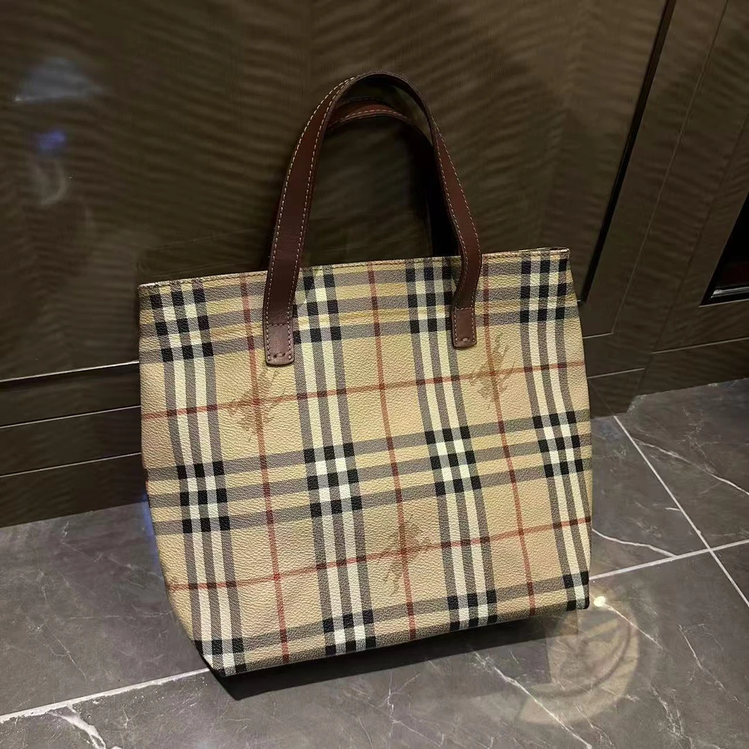 95新 BURBERRY/博柏利 乱乱子中古/女士/手提包/115871