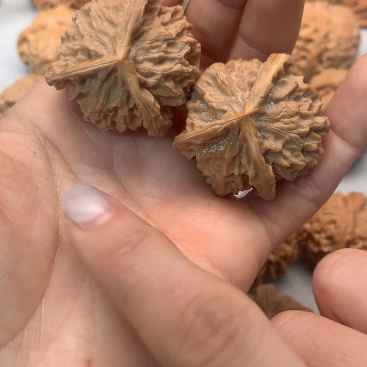 把件文玩核桃盘山三棱