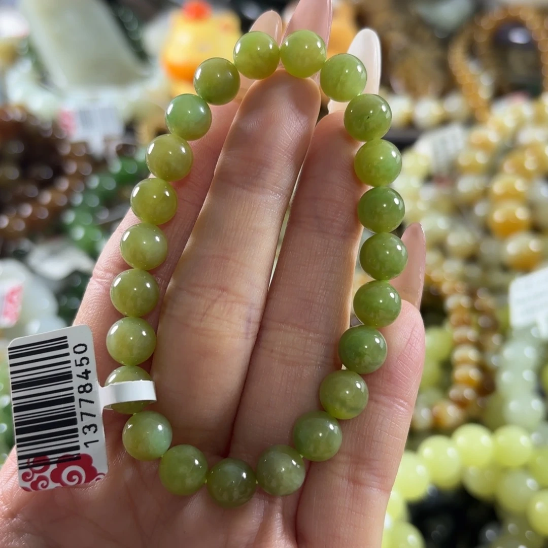 和田玉未镶嵌手链519