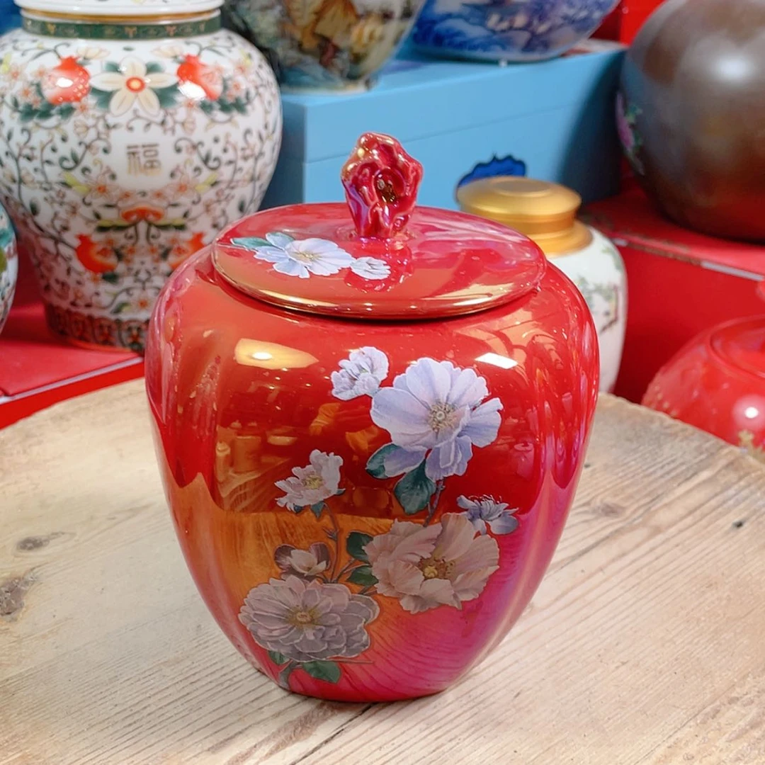 【闪购商品】罐陶瓷茶叶罐密封罐