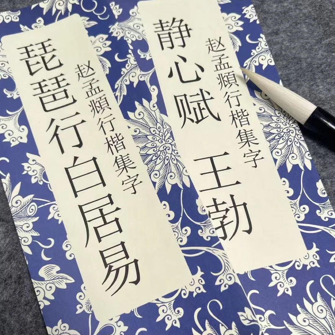 赵孟頫行楷琵琶行 静心赋