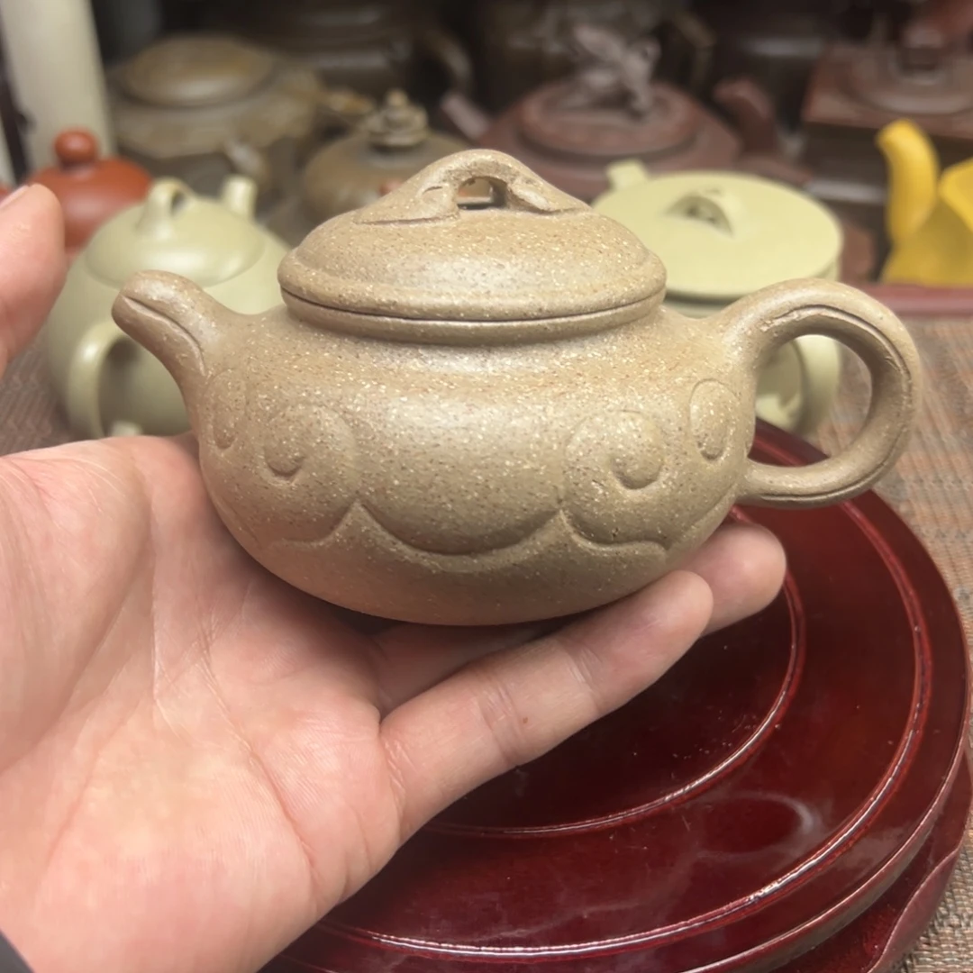 茶壶紫砂宜兴原矿紫砂壶200毫升容量