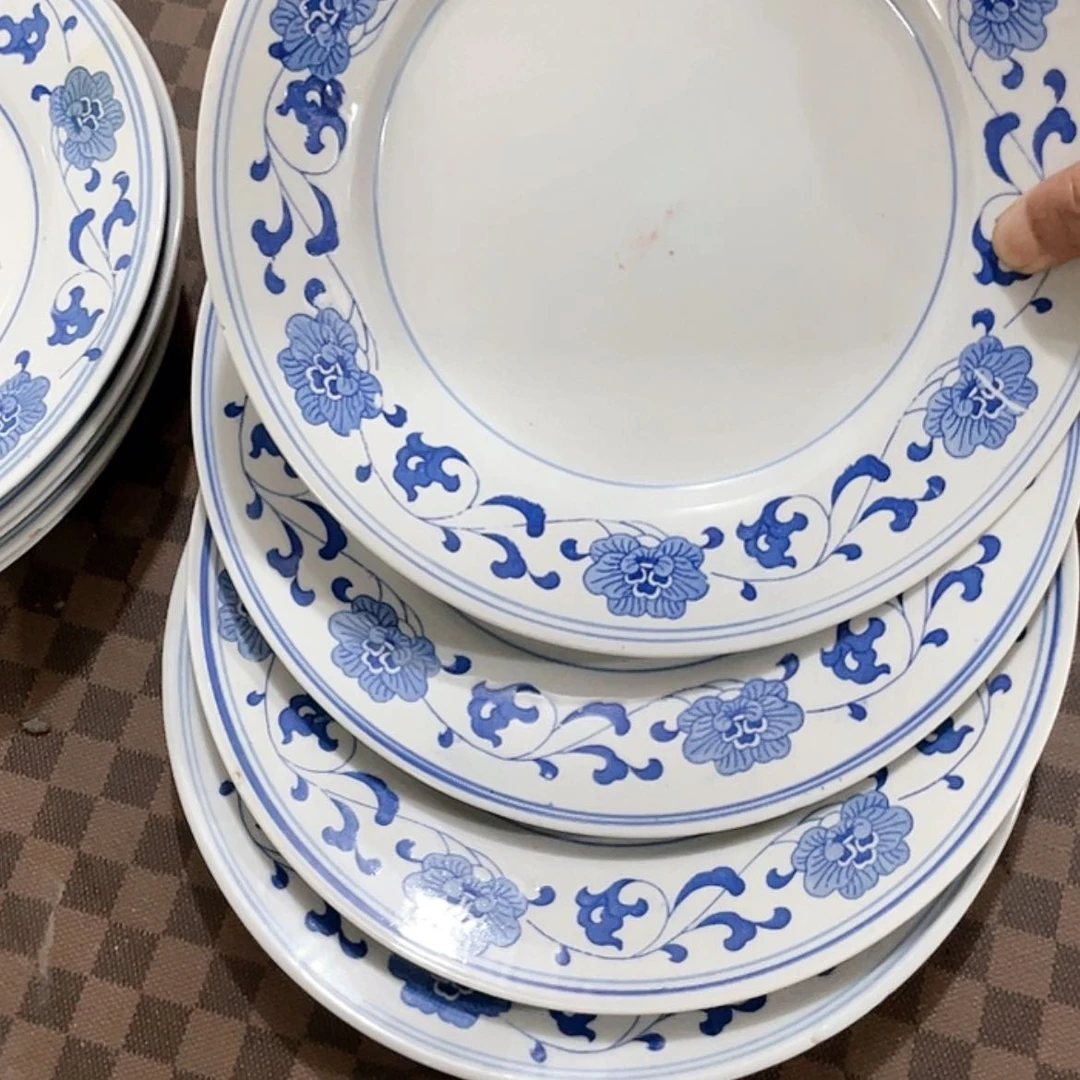 【闪购商品】瓷片景德镇陶瓷25公分4个