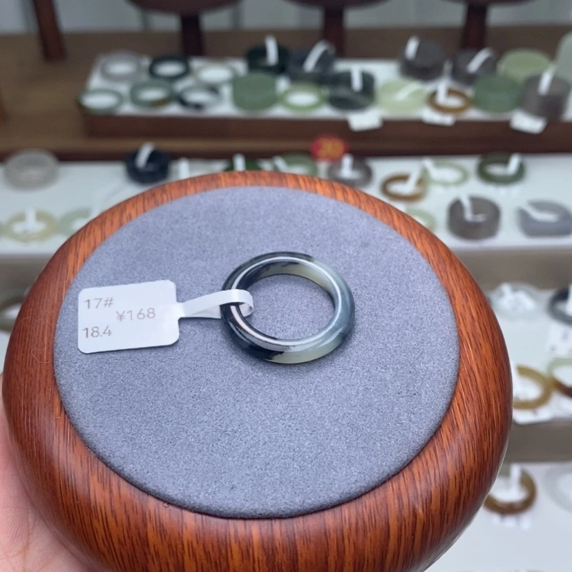 【闪购商品】未镶嵌戒指和田玉  和田玉戒 17-3