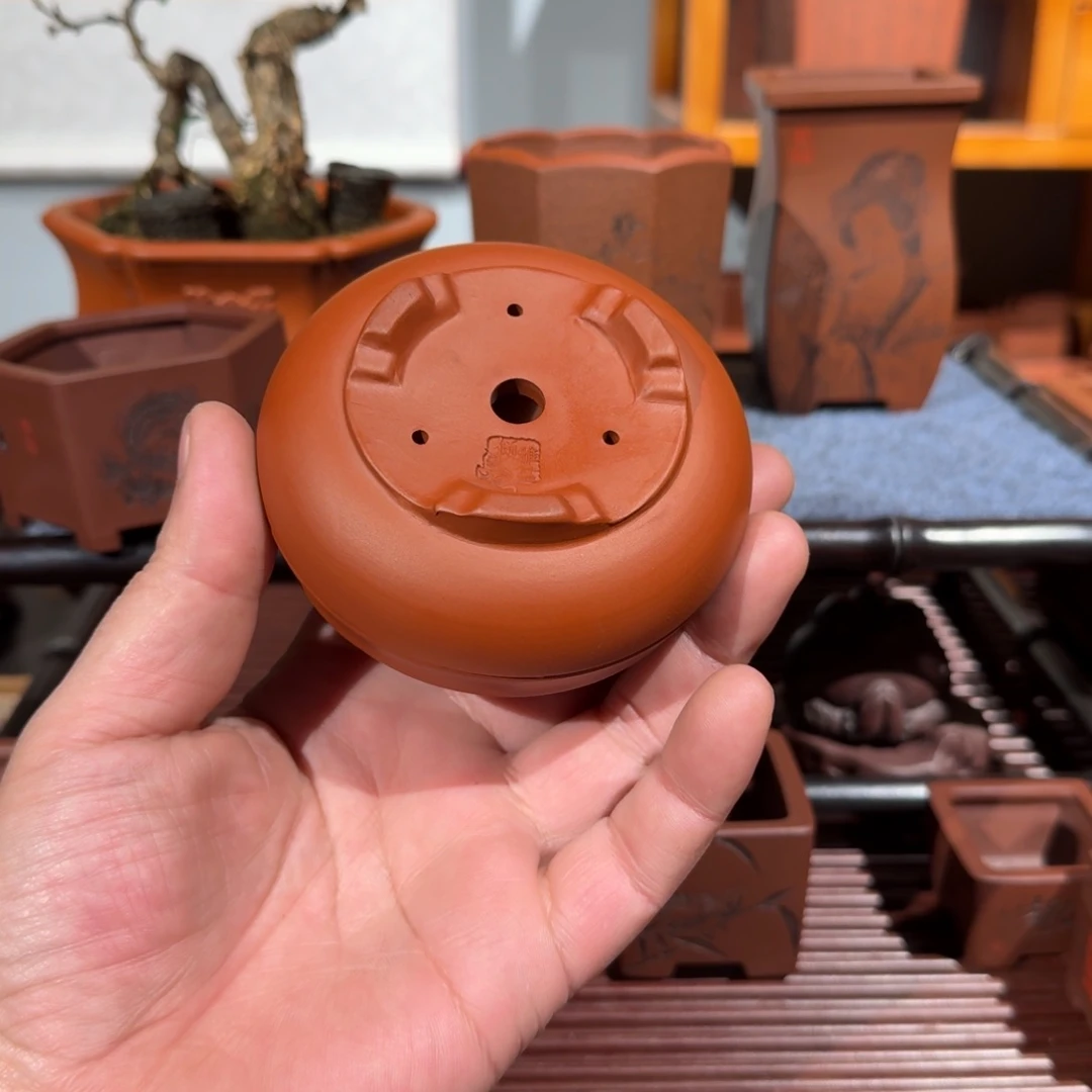 花盆紫砂原矿紫泥