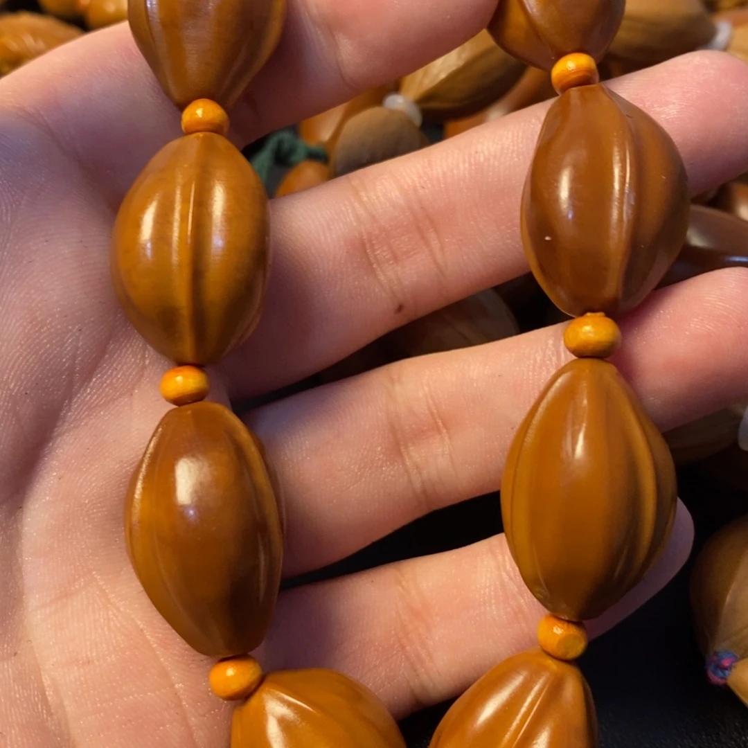 手串/手链橄榄核微瑕鲨鱼背