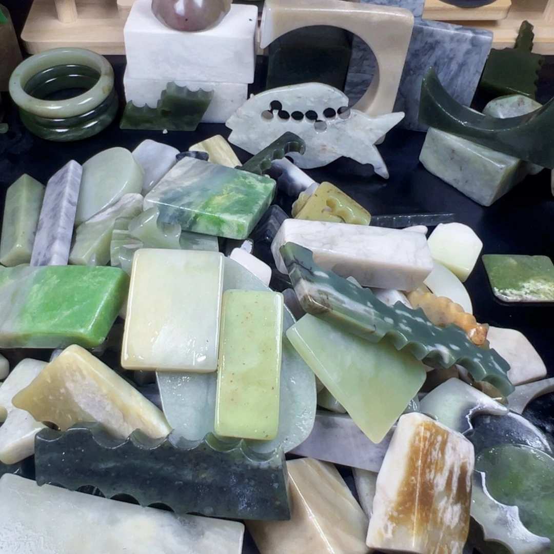 和田玉（糖玉）未镶嵌珠宝半成品