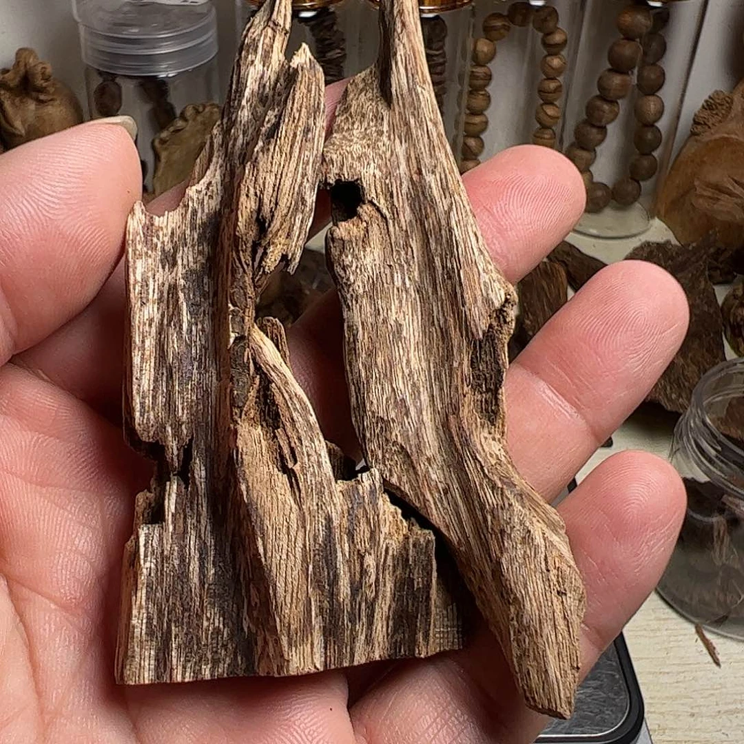 沉香沉香碎屑海南沉香虫漏10.5克