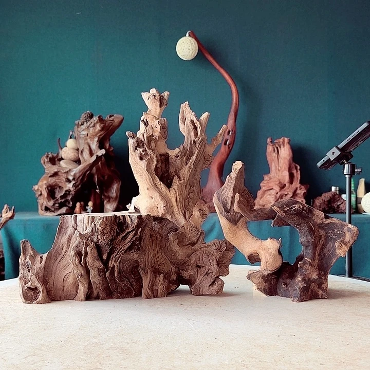 黑果木黄**雕215流苏木到手2件