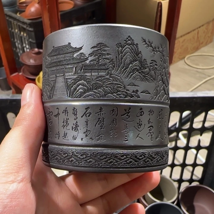 茶杯紫砂全手工紫砂