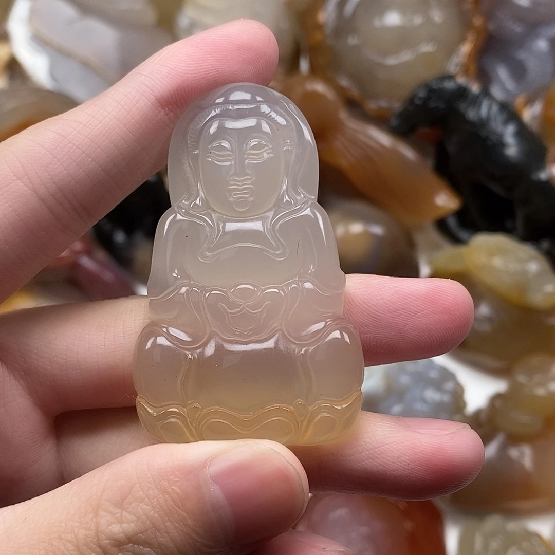 玛瑙/玉髓未镶嵌颈饰