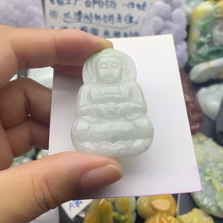 翡翠未镶嵌颈饰天然翡翠