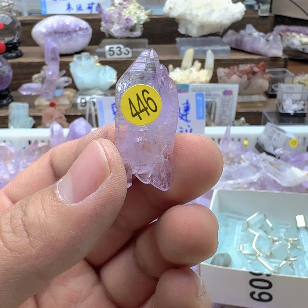 明***学水晶未镶嵌珠宝半成品