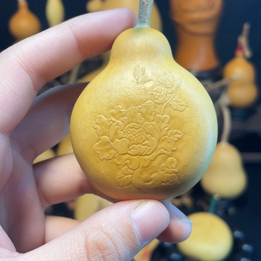 牡丹花押花葫芦葫芦